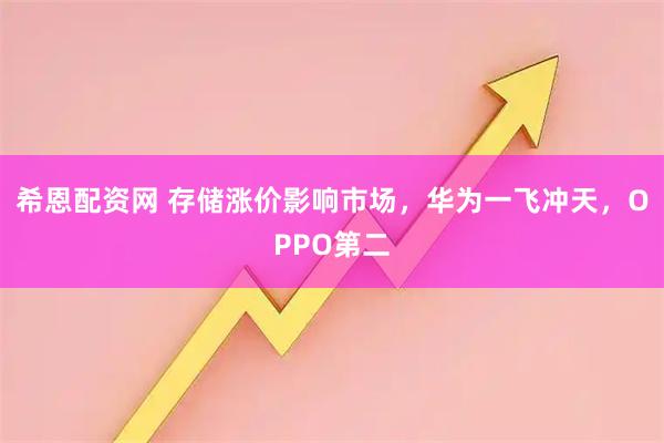 希恩配资网 存储涨价影响市场，华为一飞冲天，OPPO第二